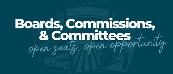 City of Modesto Boards Commissions and Committees, Open Seats Open Opportunities