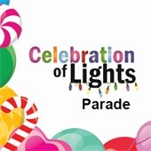 celebration of lights parade logo