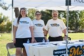 Members of the City of Modesto Blight Abatement Advisory Committee wearing Mo'Beautiful Tshirts.