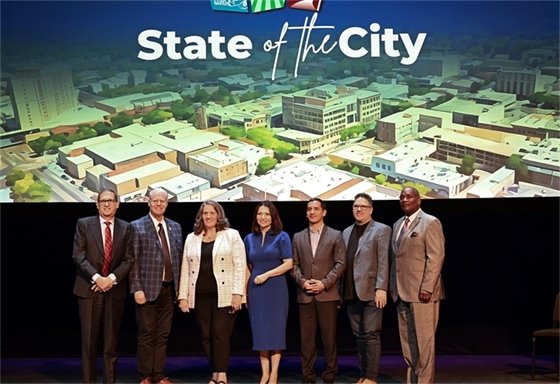 Modesto City Council Members at the State of the City 2025 Event