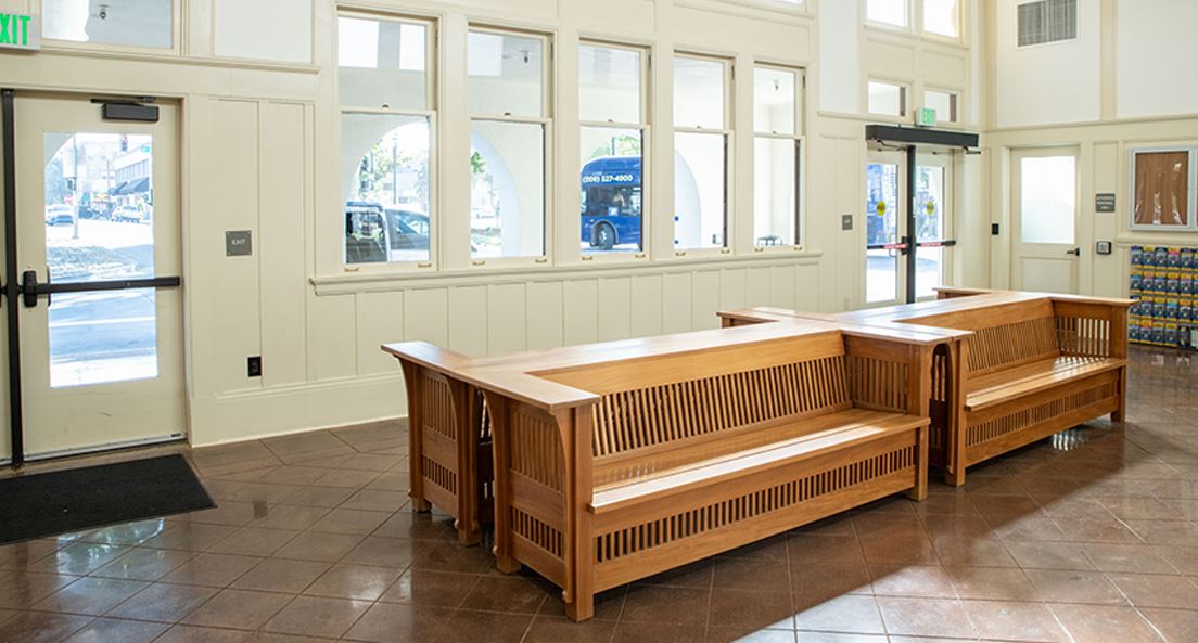 Modesto Transit Center Lobby