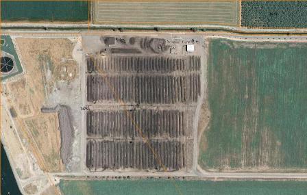 Aerial View of the Compost Facility